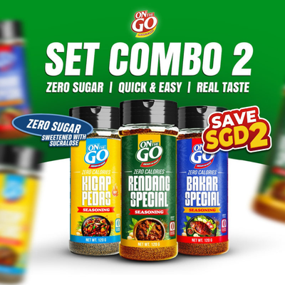 OnTheGo Zero Calories Seasoning Set Combo 2