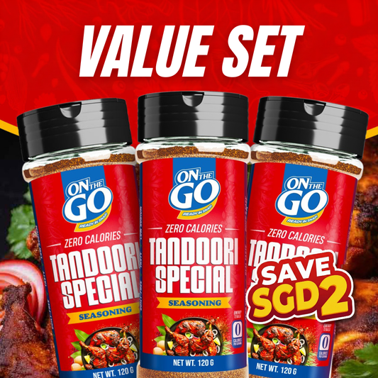 OnTheGo Zero Calories Seasoning - Value Set Tandoori Special