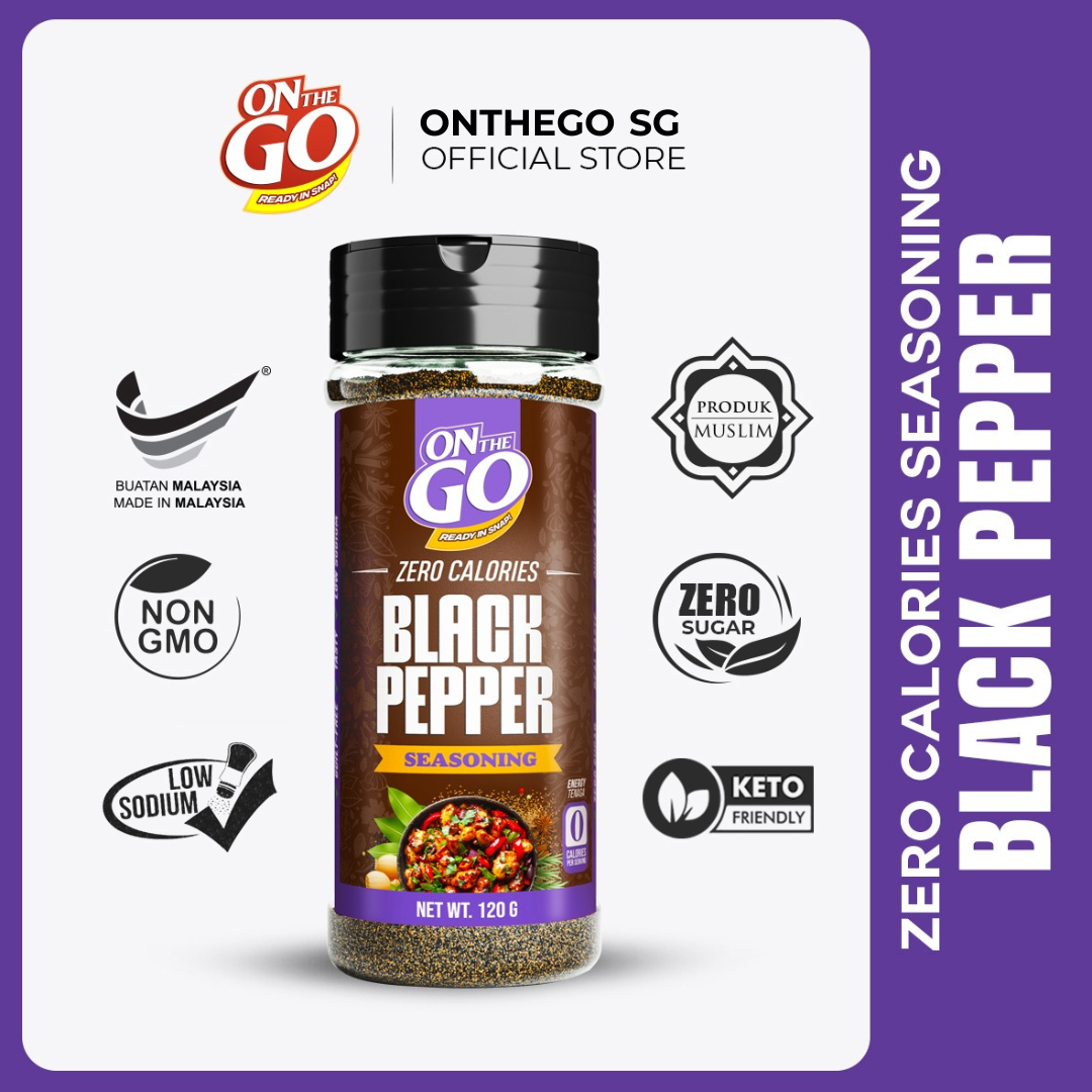 OnTheGo Zero Calories Seasoning - Blackpepper Special