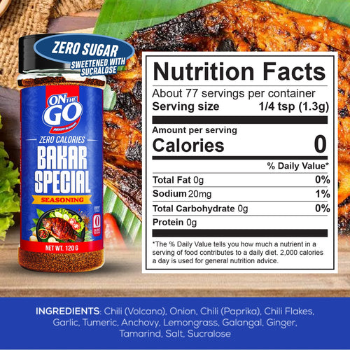 OnTheGo Zero Calories Seasoning - Value Set Bakar Special — product photo 2 of 7