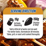 OnTheGo Zero Calories Seasoning – Satay Special